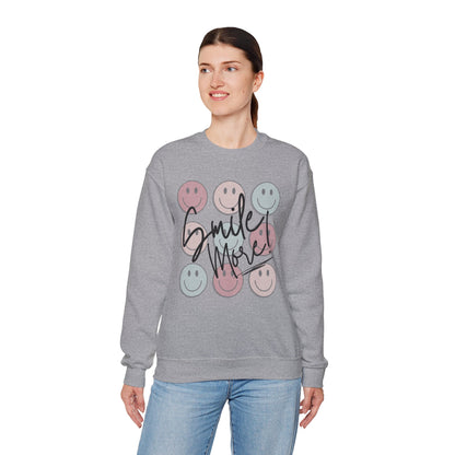 Smile More! Crewneck Sweatshirt
