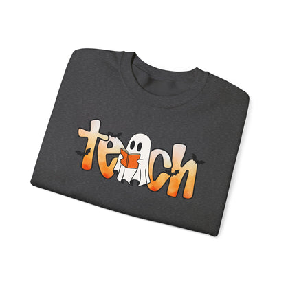 Halloween Teach Crewneck Sweatshirt