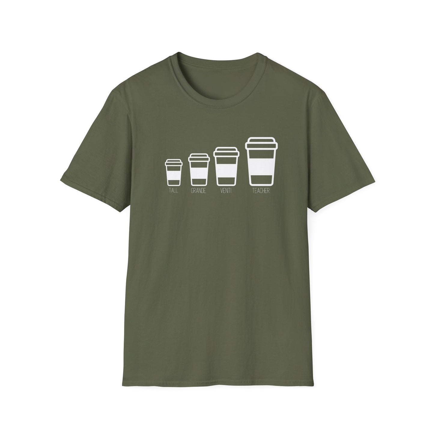 Teacher-Sized Coffee T-Shirt