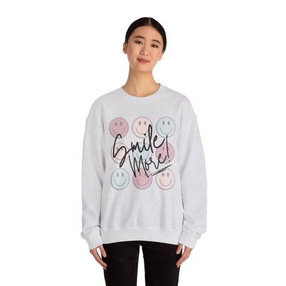 Smile More! Crewneck Sweatshirt