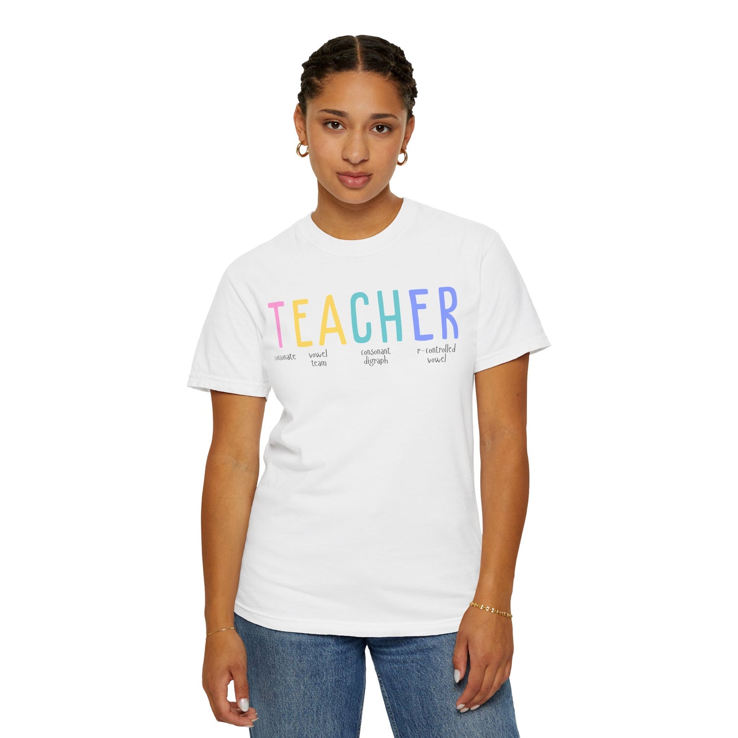 Literacy Teacher Comfort Colors T-shirt