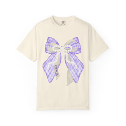 Comets Coquette Bow Comfort Colors T-shirt
