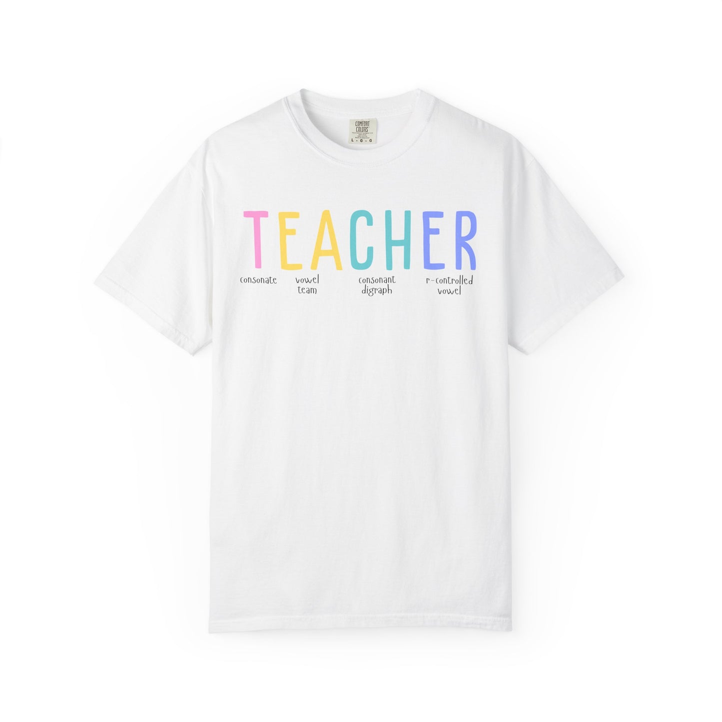 Literacy Teacher Comfort Colors T-shirt