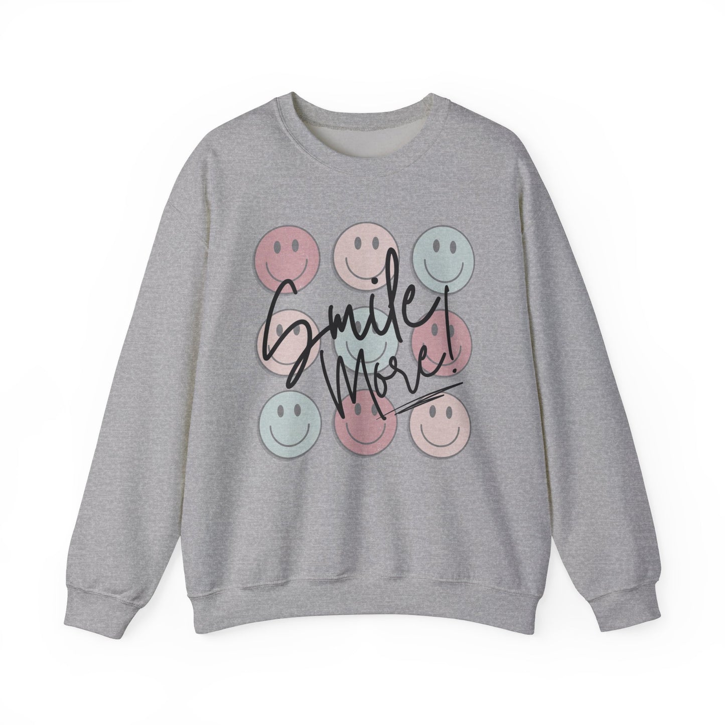 Smile More! Crewneck Sweatshirt