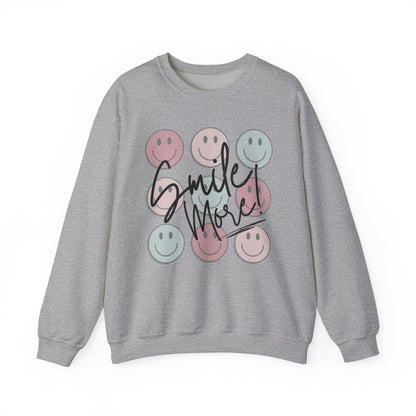 Smile More! Crewneck Sweatshirt