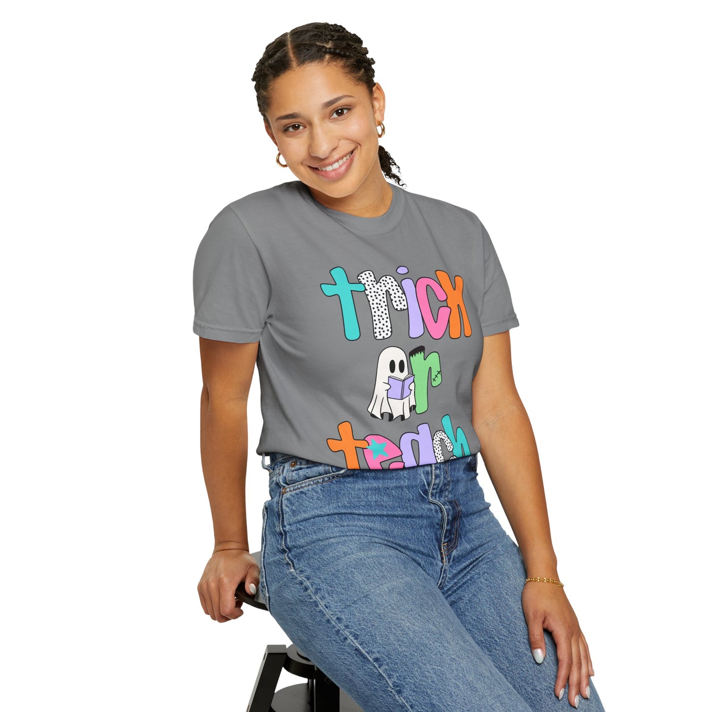 Trick or Teach Comfort Colors T-shirt