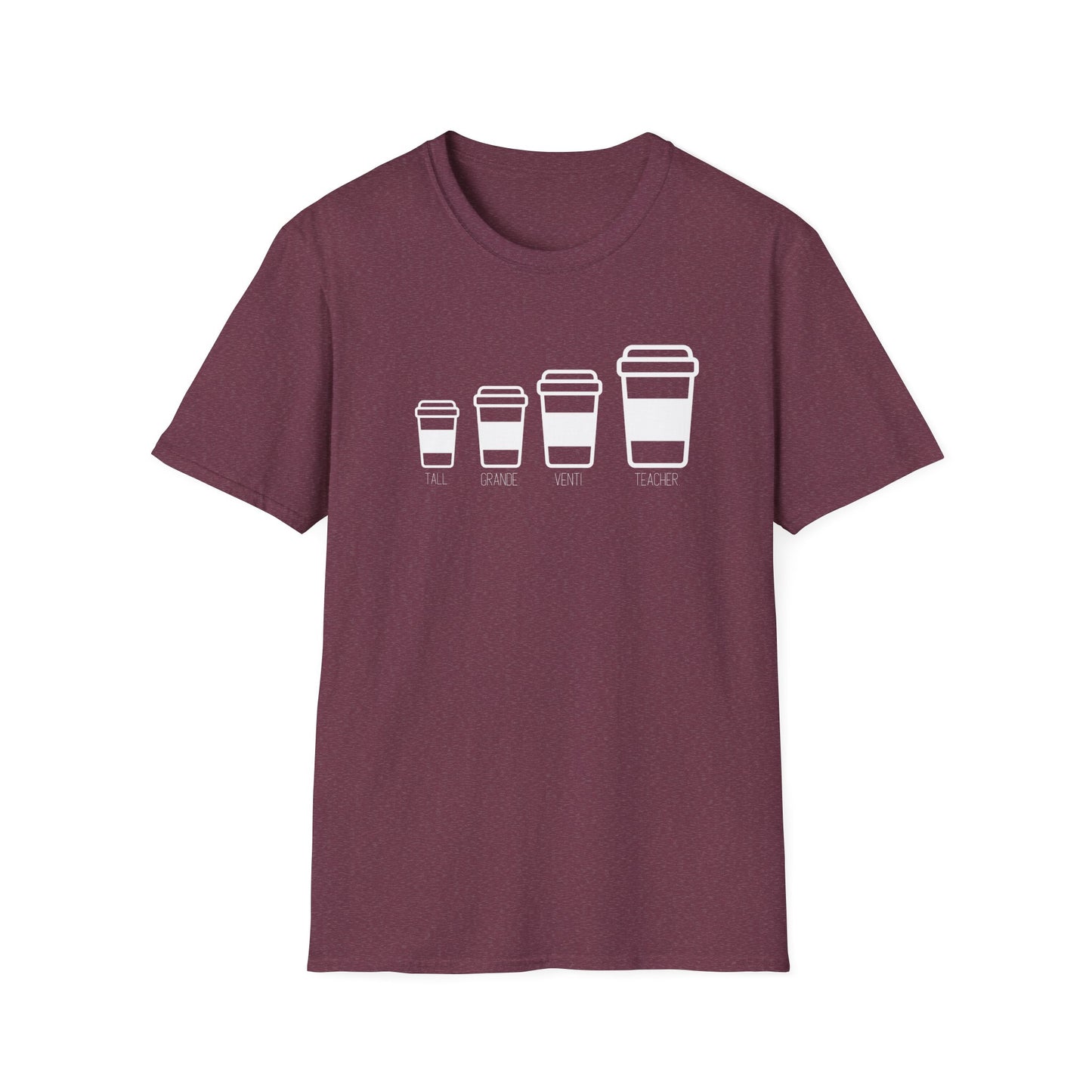 Teacher-Sized Coffee T-Shirt