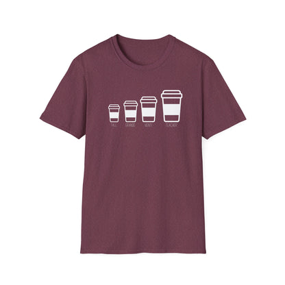 Teacher-Sized Coffee T-Shirt