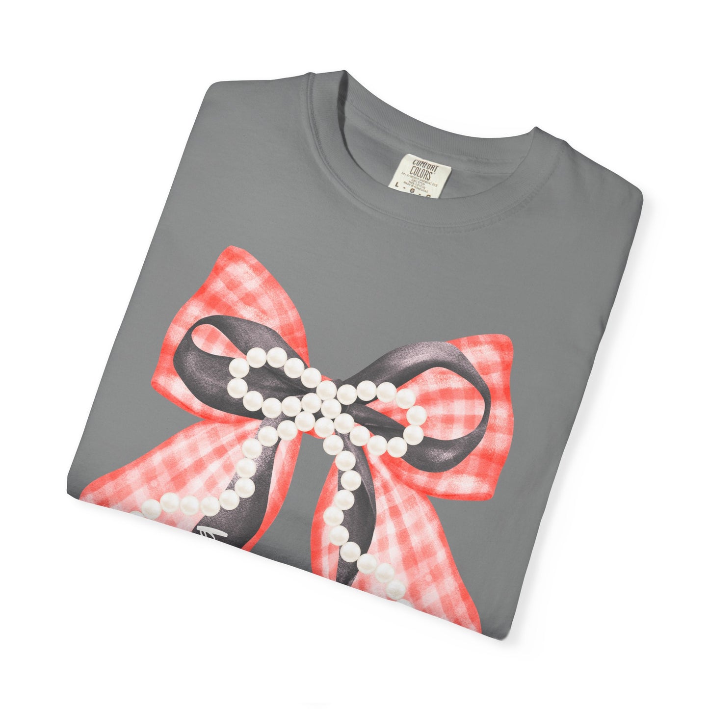 Bobcats Coquette Bow Comfort Colors T-shirt