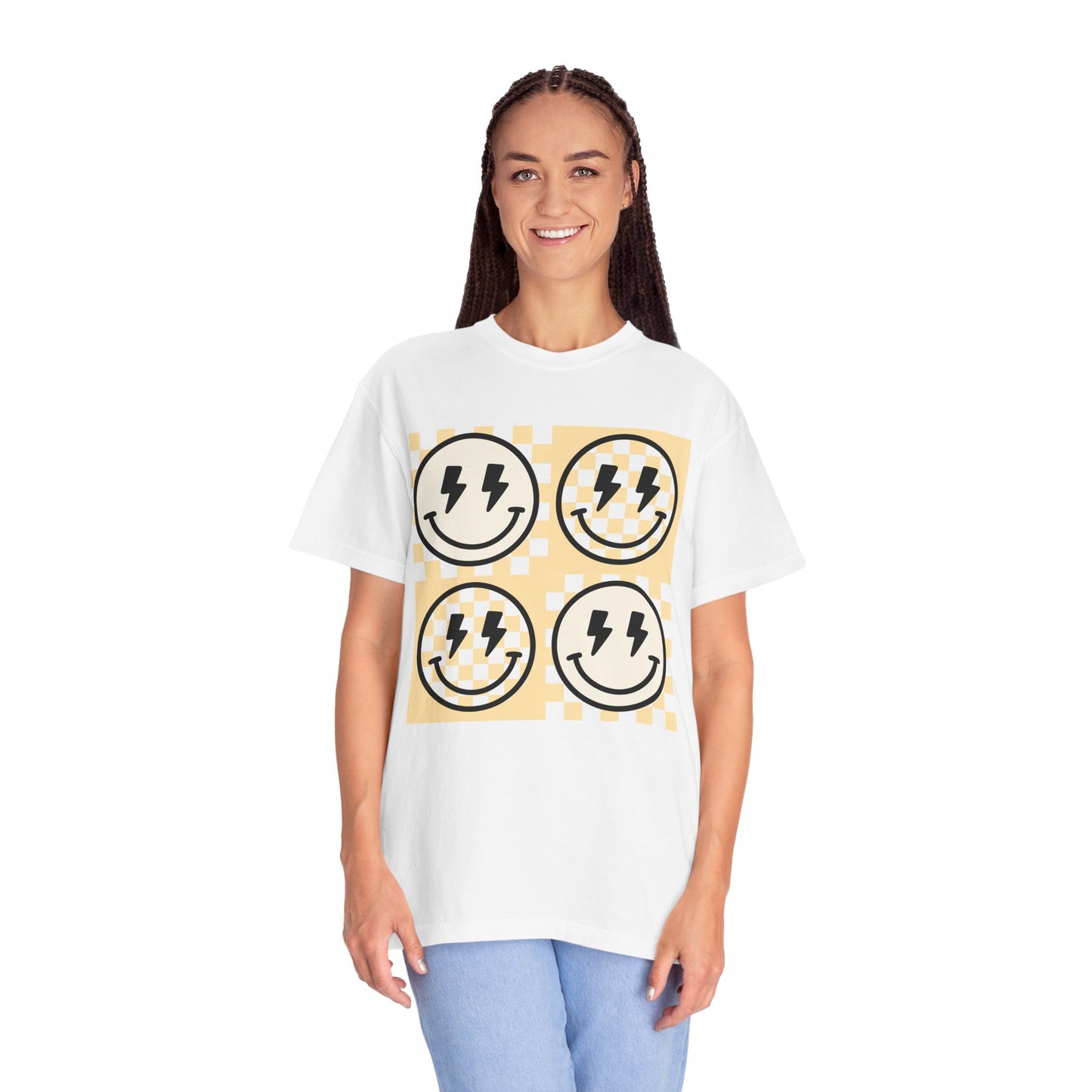 Smiley Comfort Colors T-shirt