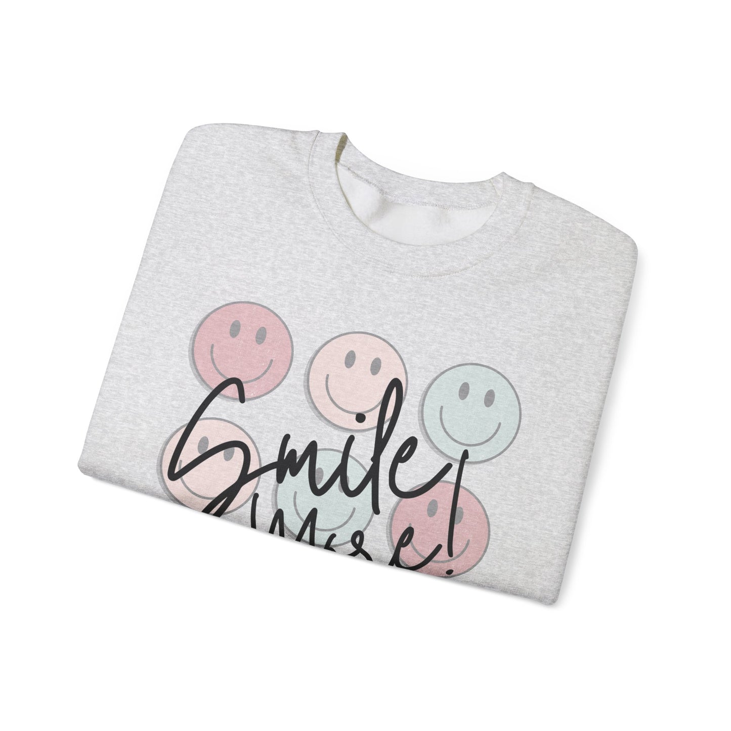 Smile More! Crewneck Sweatshirt