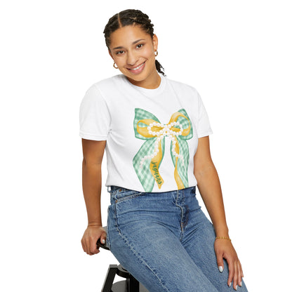 Jaguars Coquette Bow Comfort Colors T-shirt
