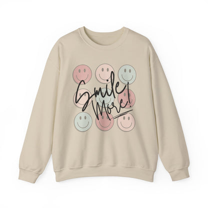 Smile More! Crewneck Sweatshirt