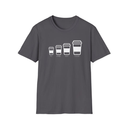 Teacher-Sized Coffee T-Shirt