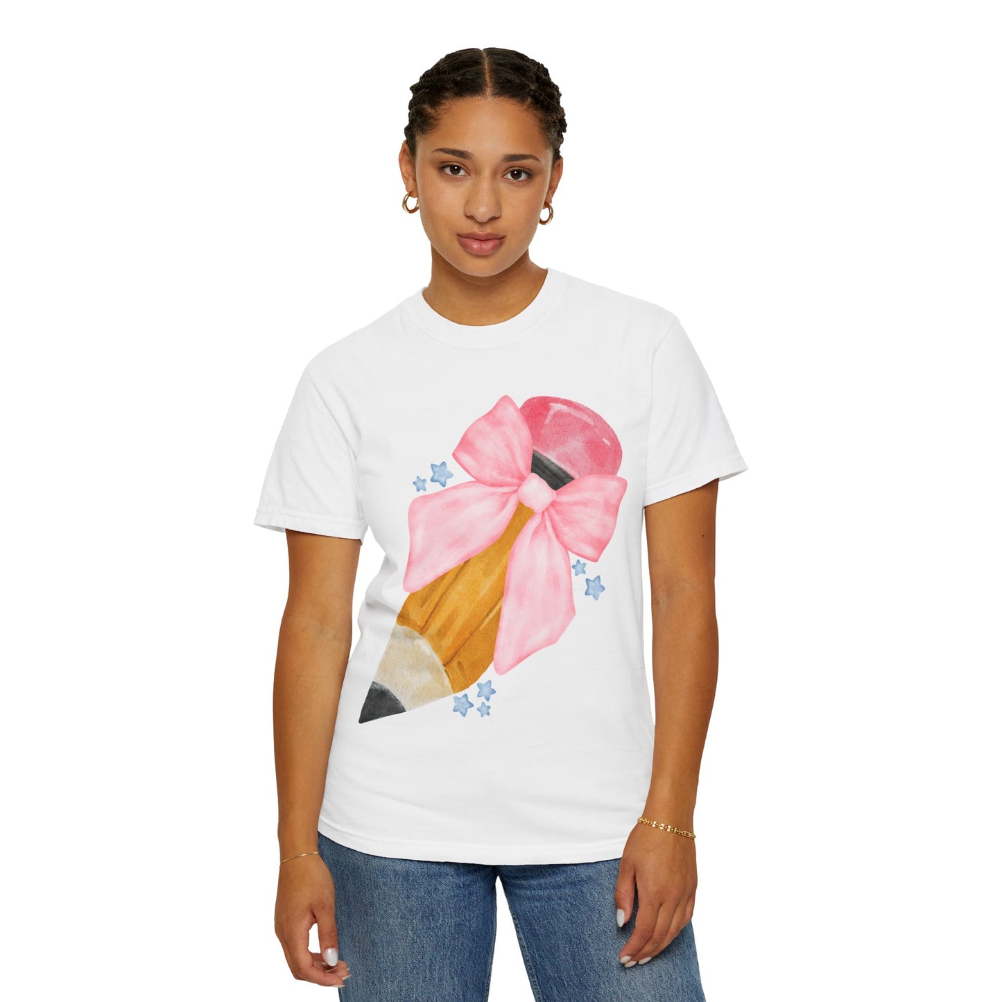 Whimsical Pencil Comfort Colors T-Shirt