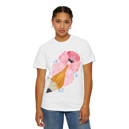 Whimsical Pencil Comfort Colors T-Shirt
