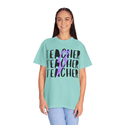 Bolt Teacher 3x’s Comfort Colors T-Shirt