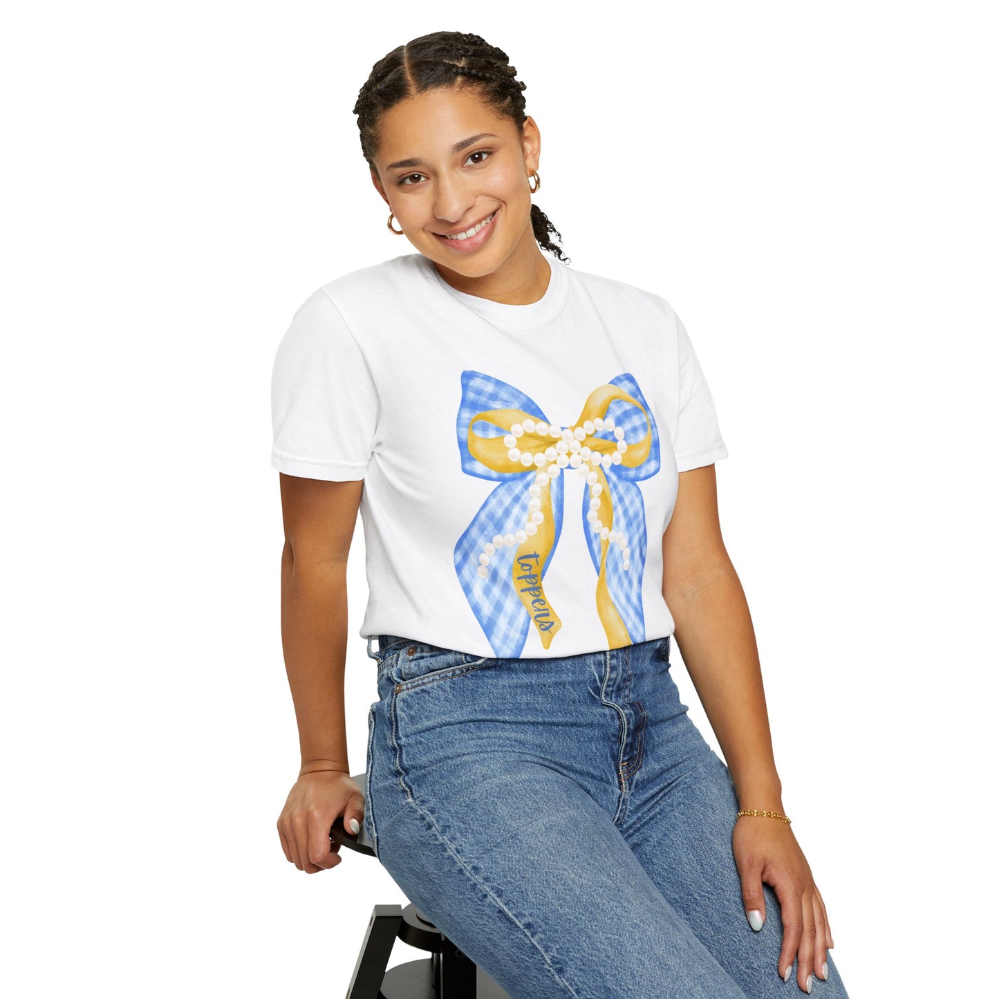Hilltoppers Coquette Bow Comfort Colors T-shirt