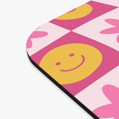 Retro Smiley Mouse Pad