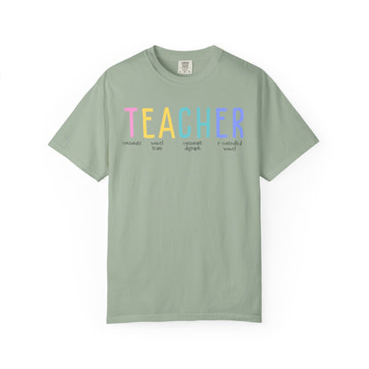 Literacy Teacher Comfort Colors T-shirt
