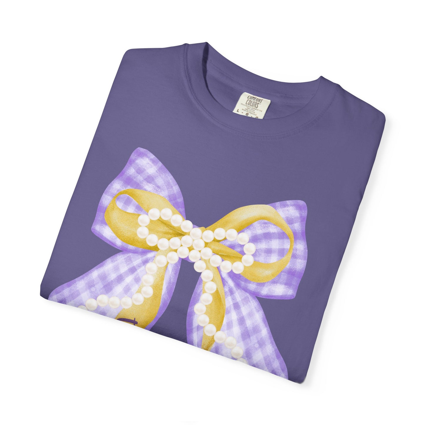 Trojans Coquette Bow Comfort Colors T-shirt