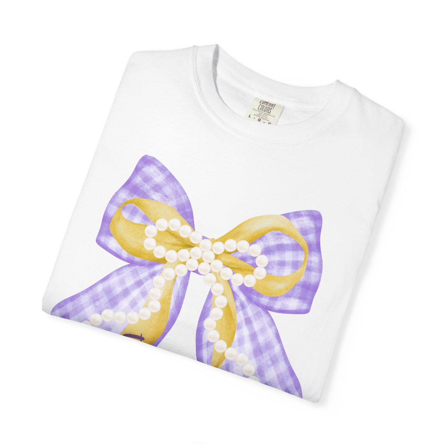 Trojans Coquette Bow Comfort Colors T-shirt