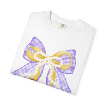 Trojans Coquette Bow Comfort Colors T-shirt