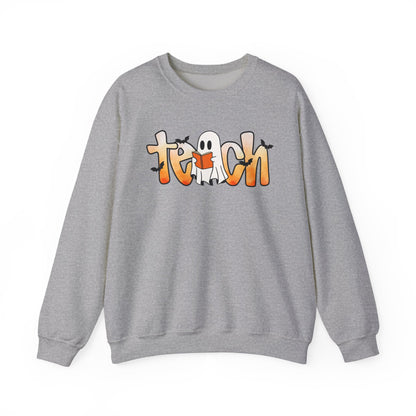 Halloween Teach Crewneck Sweatshirt
