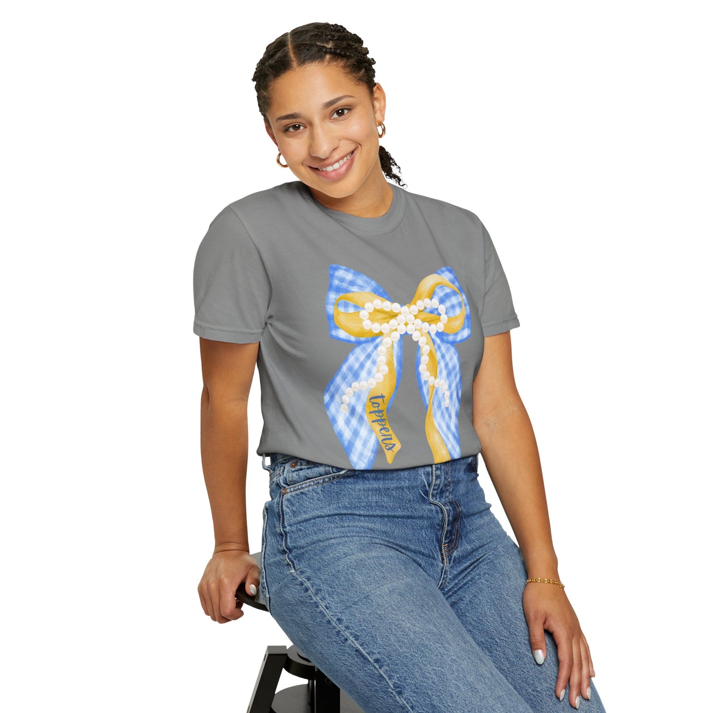 Hilltoppers Coquette Bow Comfort Colors T-shirt