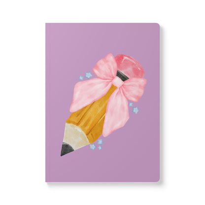 Cute Pencil Softcover Journal/Notebook