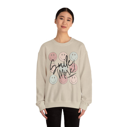 Smile More! Crewneck Sweatshirt