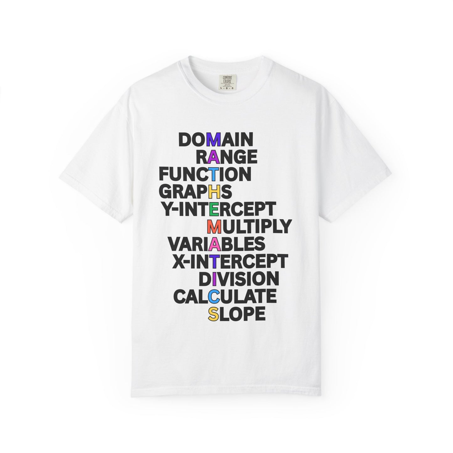 Mathematics Comfort Colors T-Shirt
