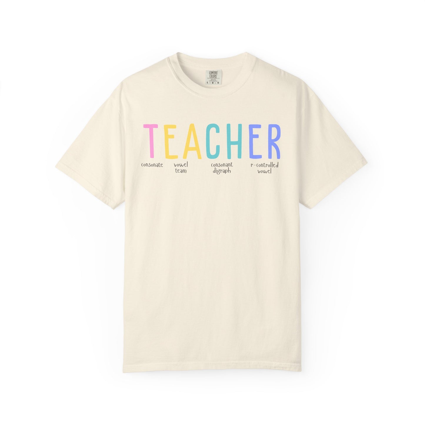 Literacy Teacher Comfort Colors T-shirt