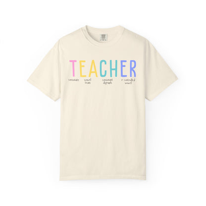 Literacy Teacher Comfort Colors T-shirt