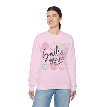 Smile More! Crewneck Sweatshirt