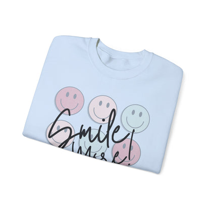 Smile More! Crewneck Sweatshirt