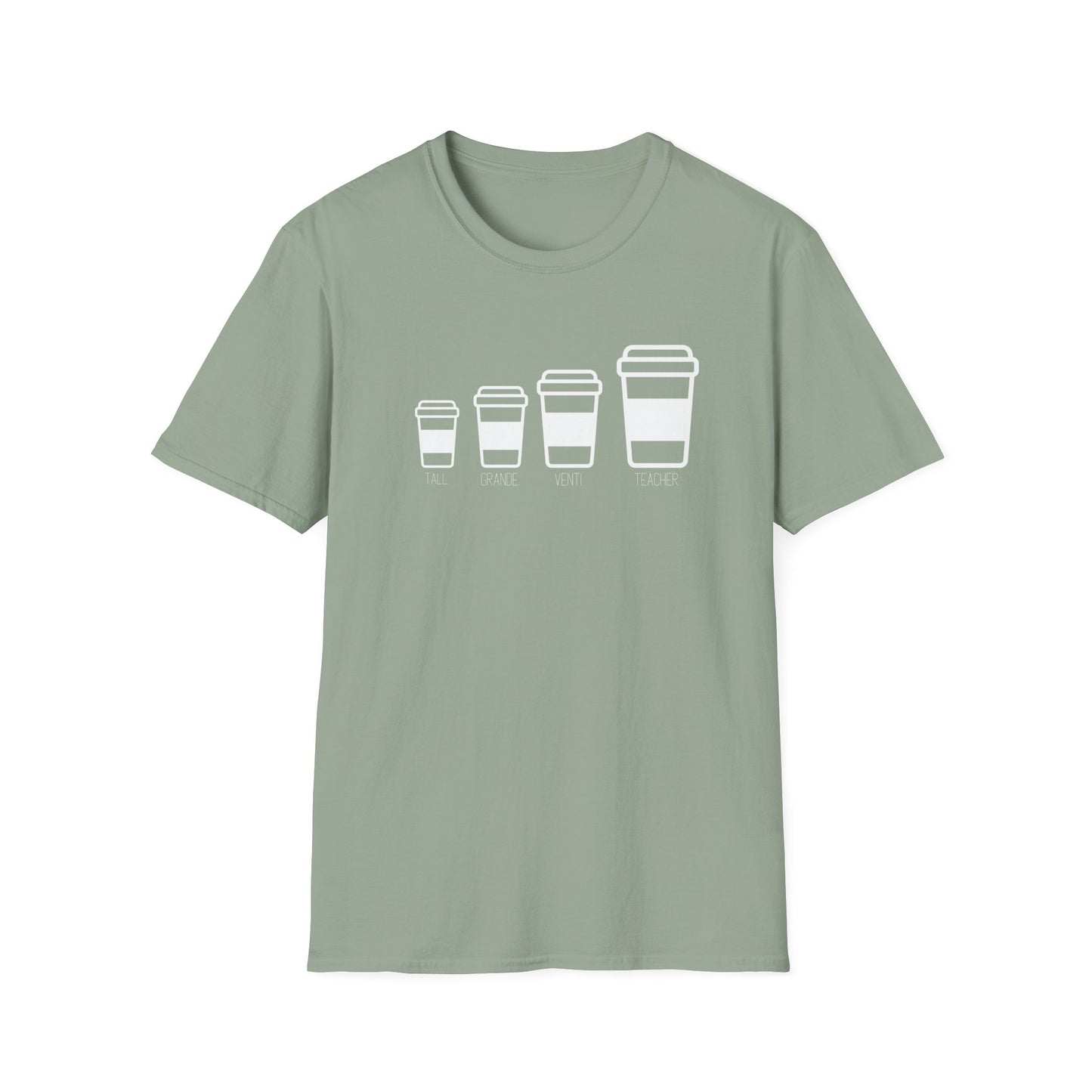 Teacher-Sized Coffee T-Shirt