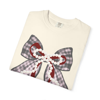 Vikings Coquette Bow Comfort Colors T-shirt