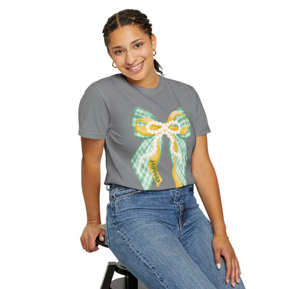 Jaguars Coquette Bow Comfort Colors T-shirt