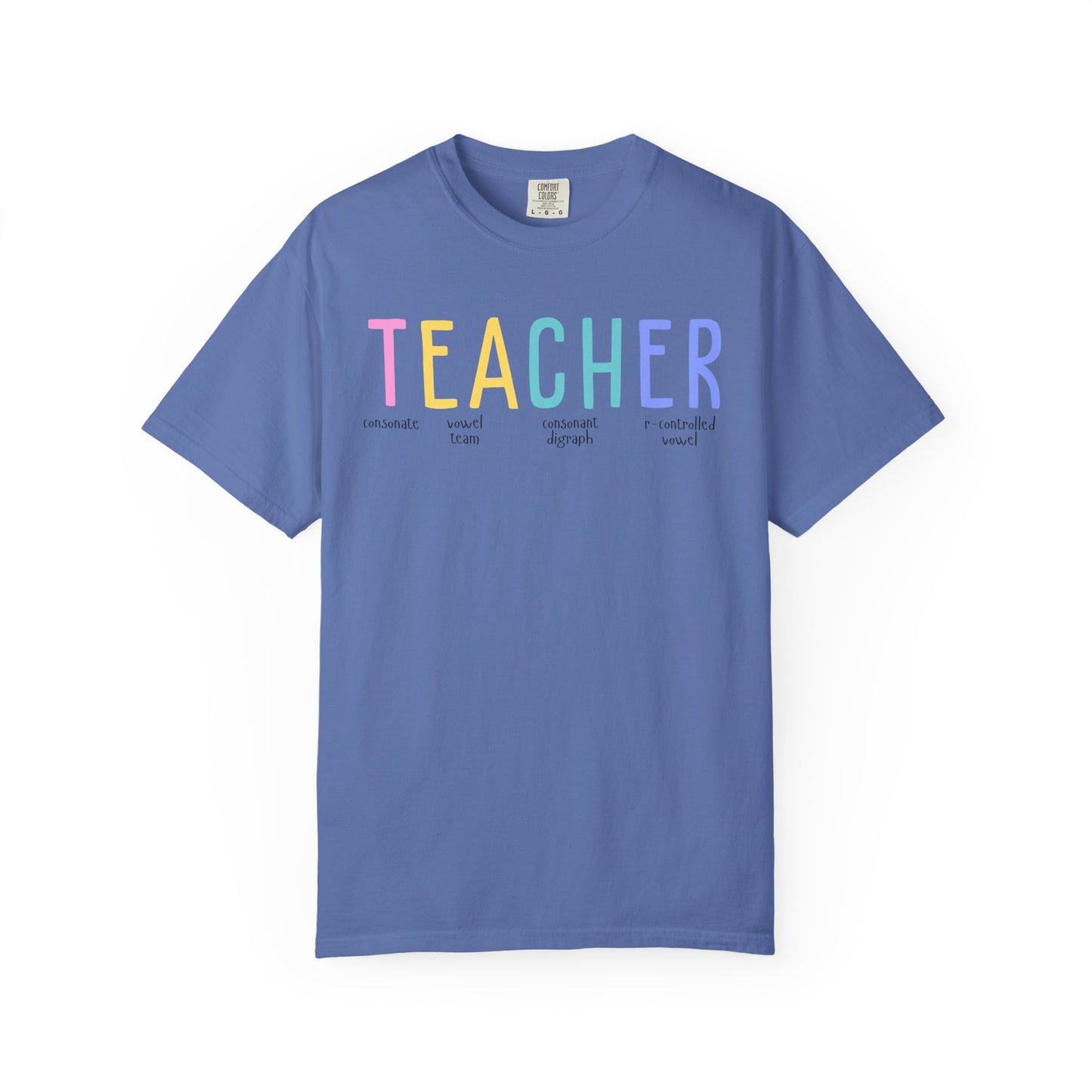 Literacy Teacher Comfort Colors T-shirt