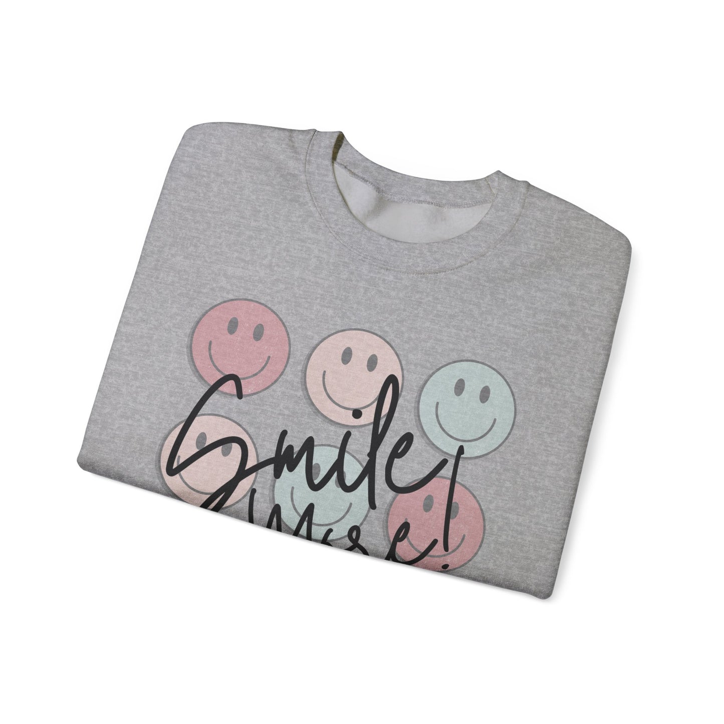 Smile More! Crewneck Sweatshirt