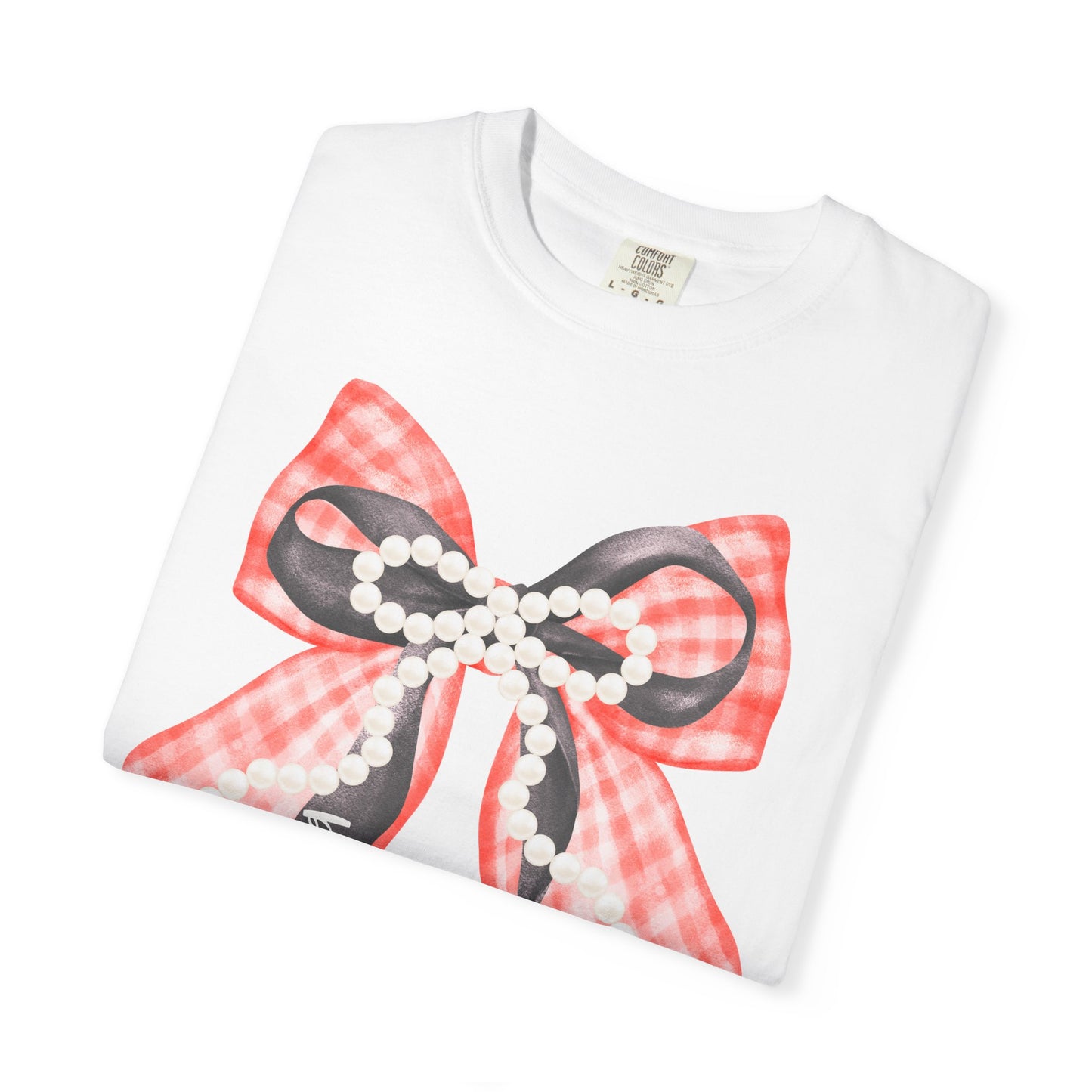 Bobcats Coquette Bow Comfort Colors T-shirt