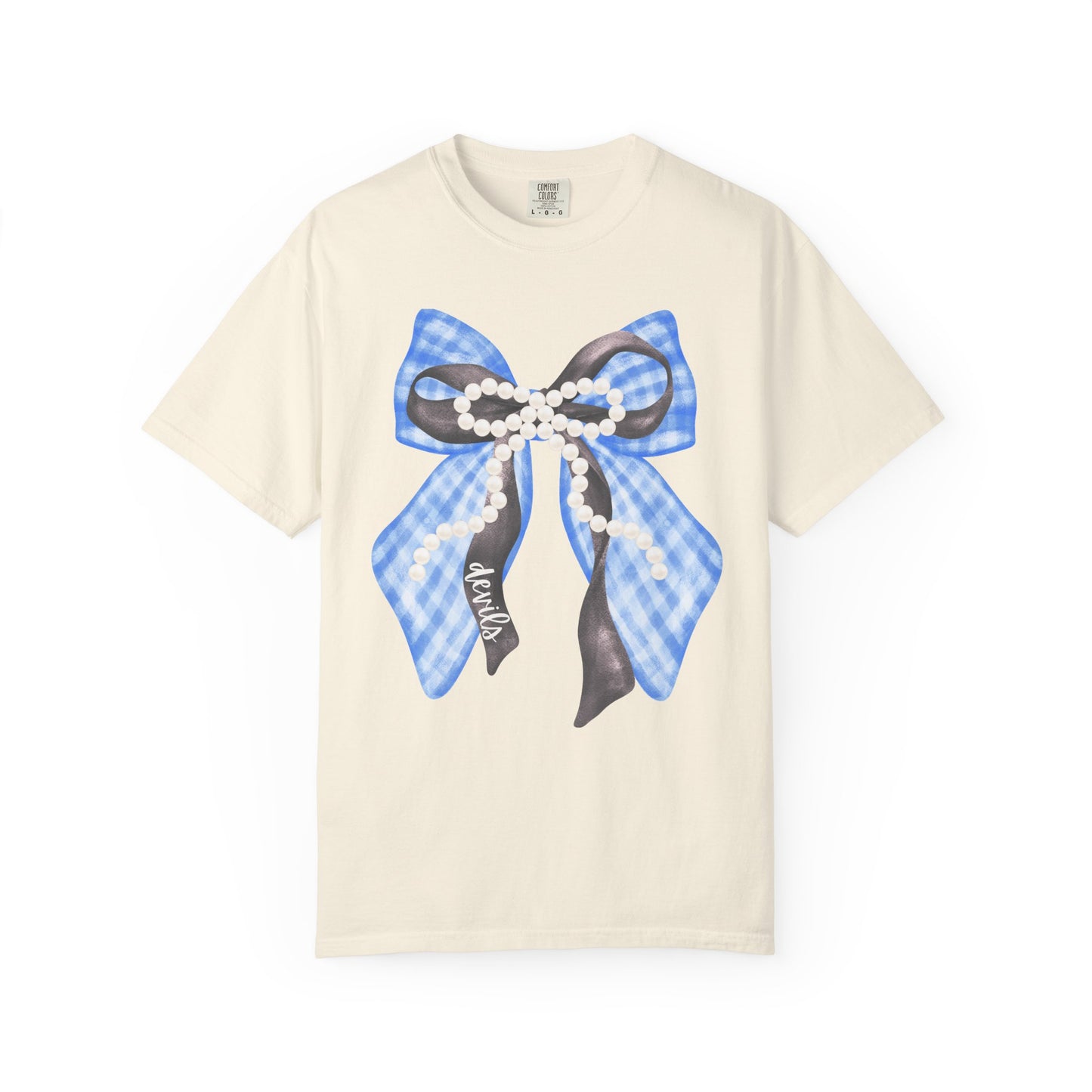 Devils Coquette Bow Comfort Colors T-shirt