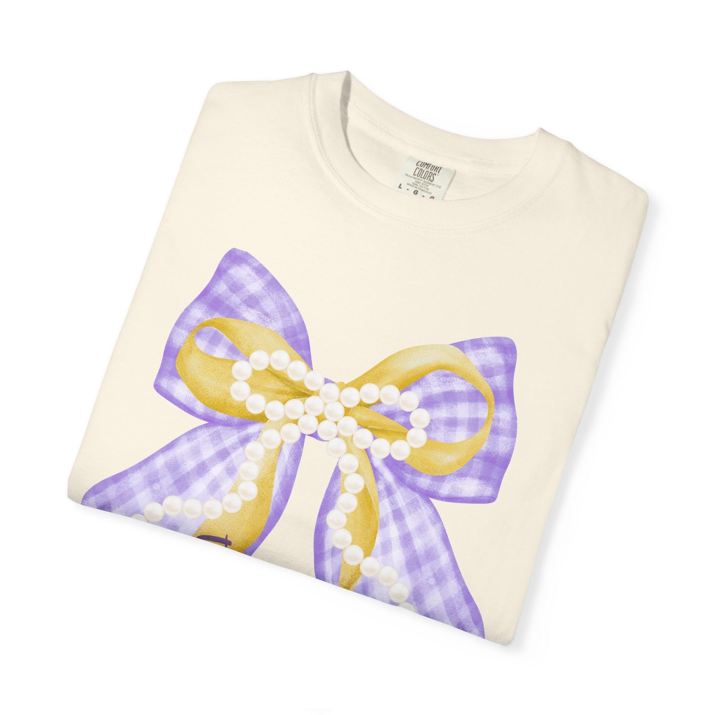 Trojans Coquette Bow Comfort Colors T-shirt