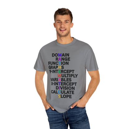 Mathematics Comfort Colors T-Shirt