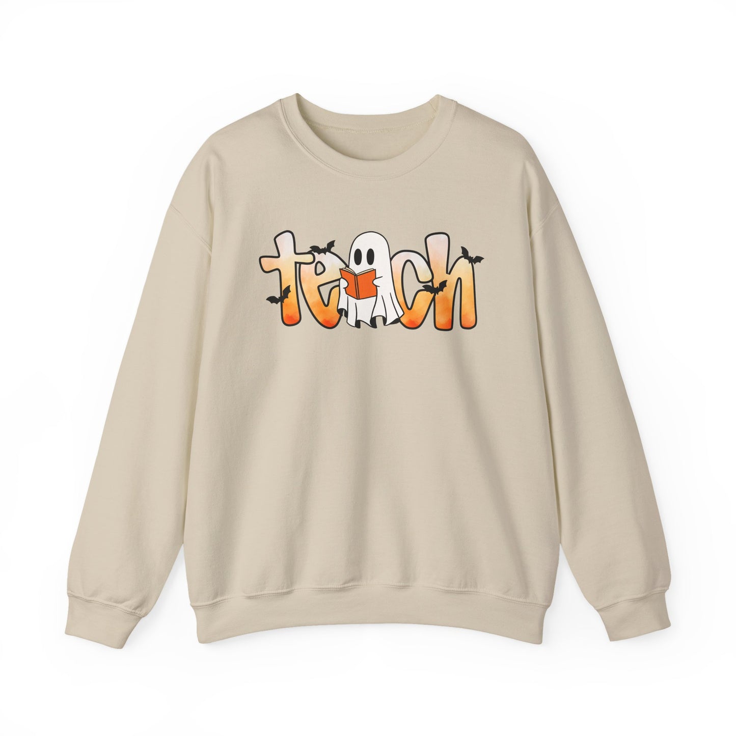 Halloween Teach Crewneck Sweatshirt