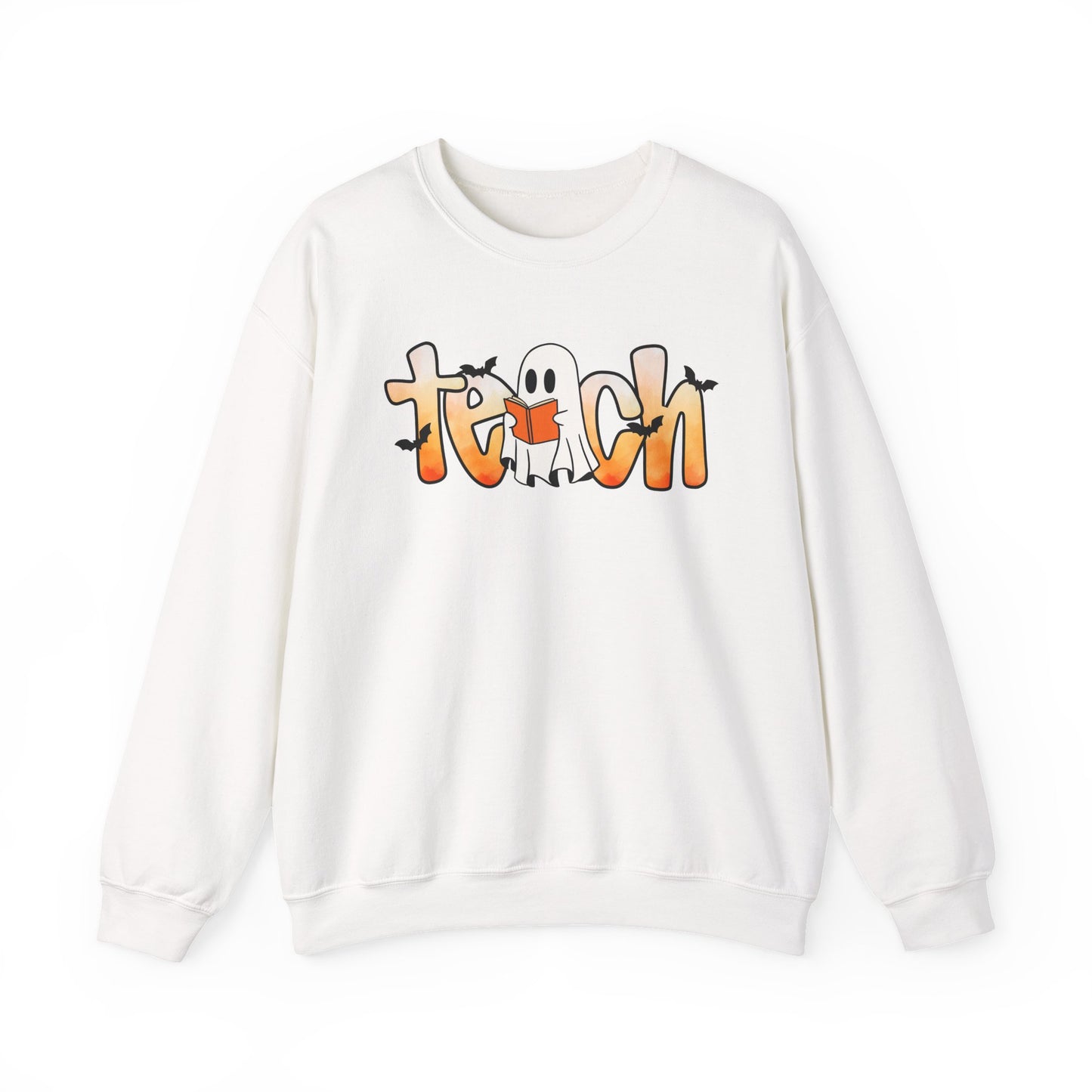 Halloween Teach Crewneck Sweatshirt