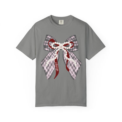 Vikings Coquette Bow Comfort Colors T-shirt