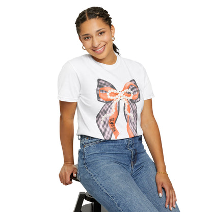 Tigers Coquette Bow Comfort Colors T-shirt