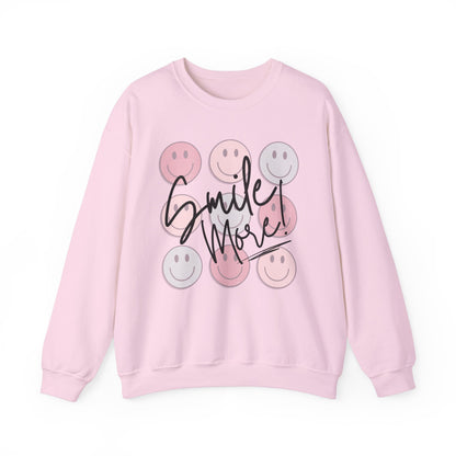 Smile More! Crewneck Sweatshirt
